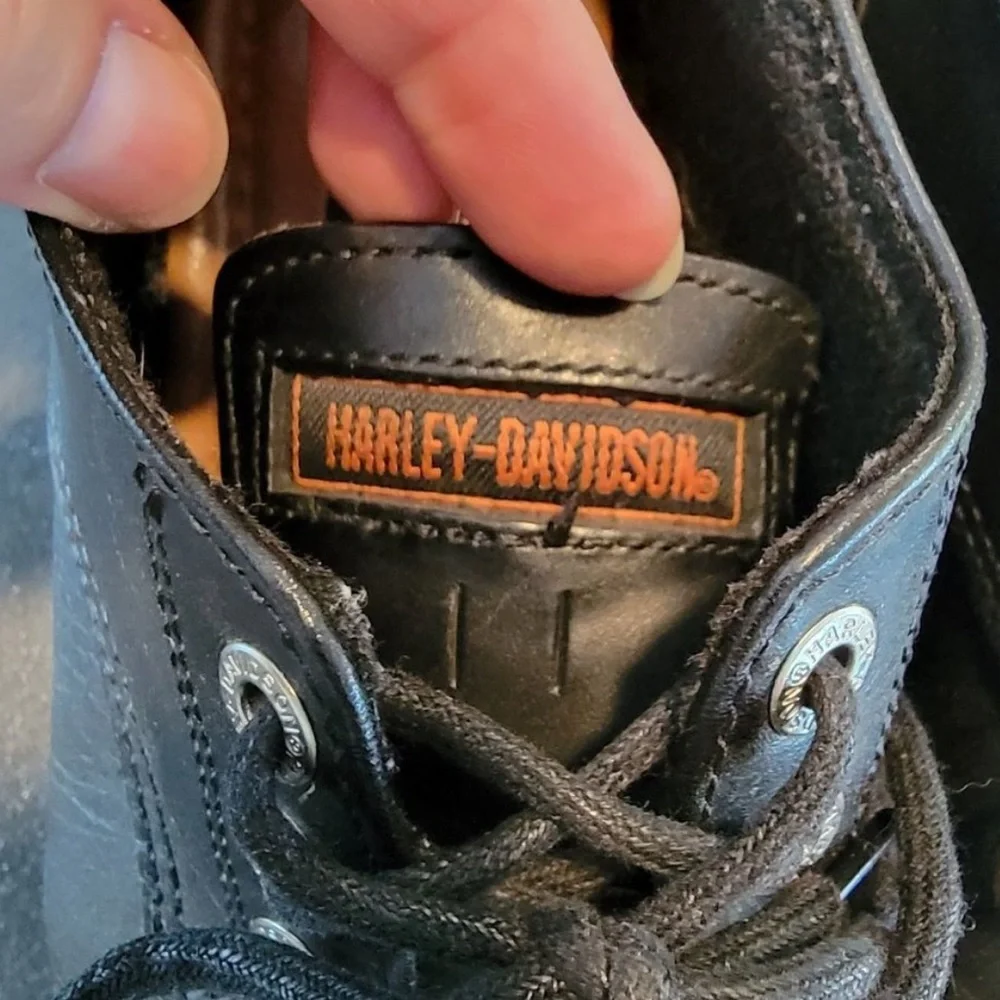 Vintage Harley-Davidson Oxford Loafers
